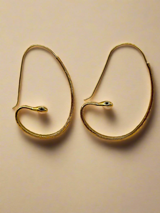 Snake Thread Earrings