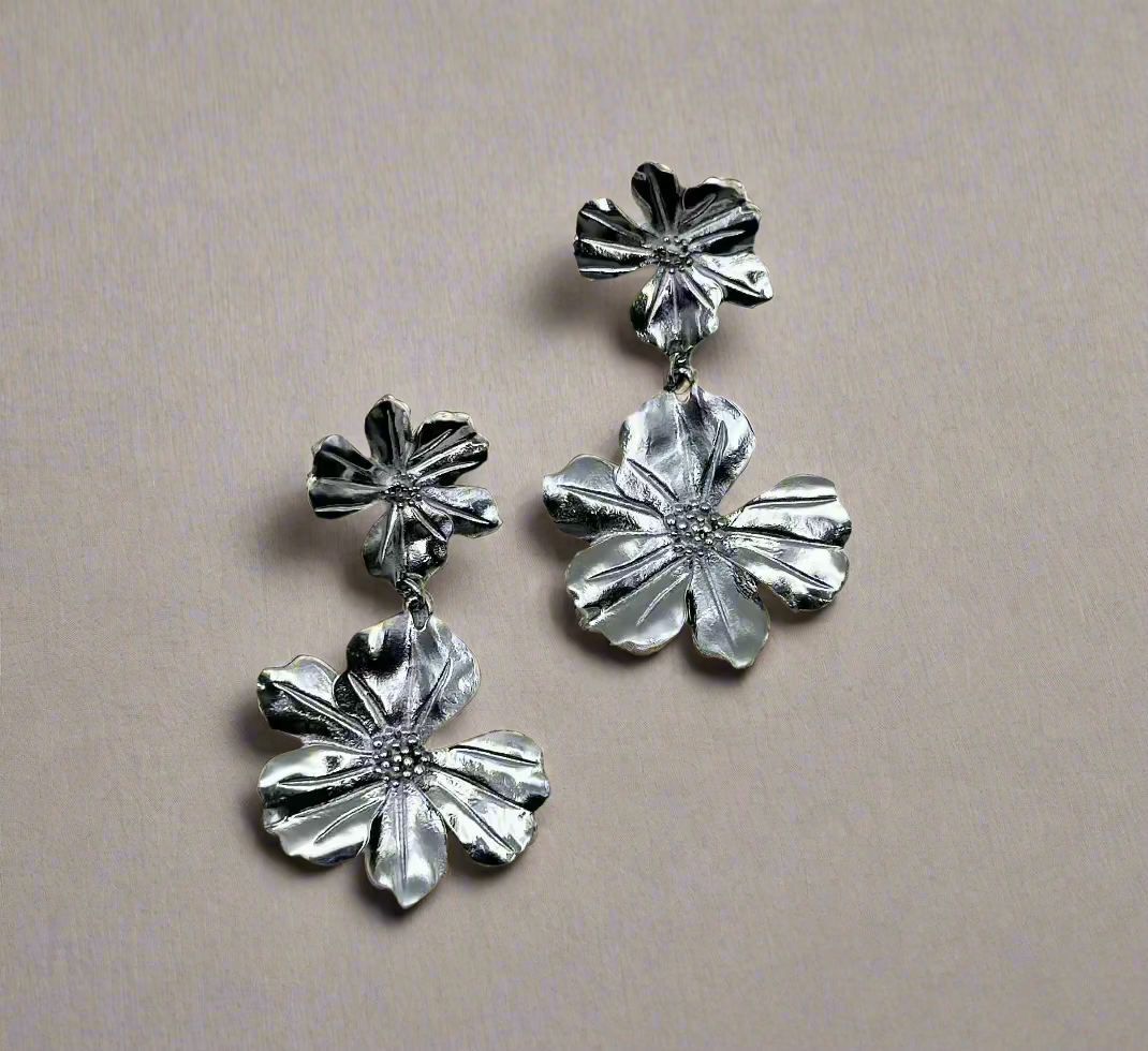 Floral Drop Earrings